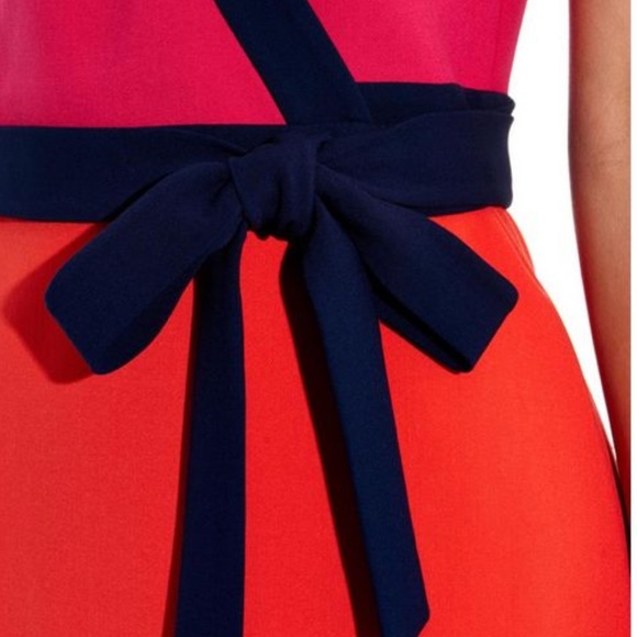 Diane von Furstenberg Gracie Color Block Wrap Dress - Picture 4 of 8